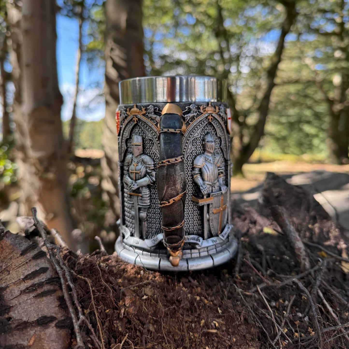 Retro-Handwerkskunst, eindringliches Erlebnis der Ritterlichkeit