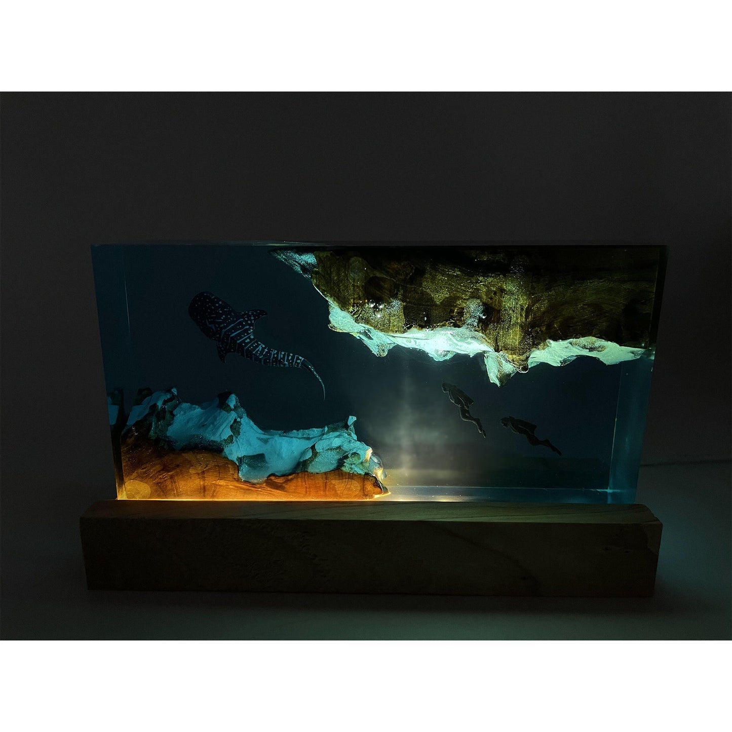 Kreative Tiefsee/Anime Szene Atmosphäre Licht Home Decor Art Tischlampe